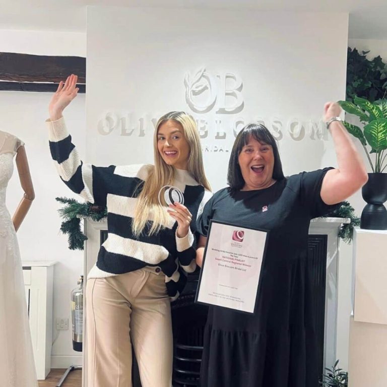 Winners of Best Bridal Boutique in South Central